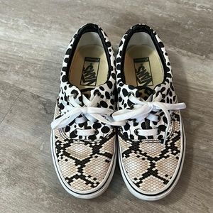 Customized size 7 Vans in excellent condition.